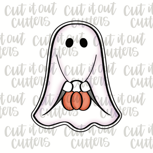 Ghost with Pumpkin Cookie Cutter