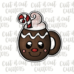 Penguin/Gingerbread Mug Cookie Cutter