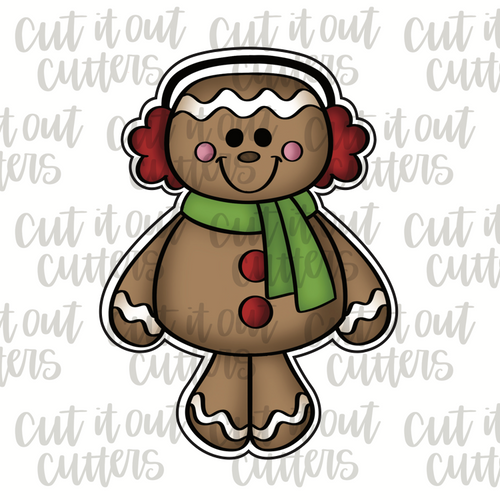 Gingerbread Doll Cookie Cutter