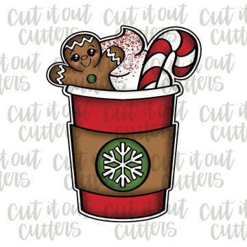 Gingerbread Latte Cookie Cutter