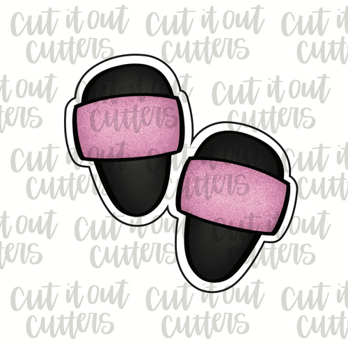 Glitter Slippers Cookie Cutter