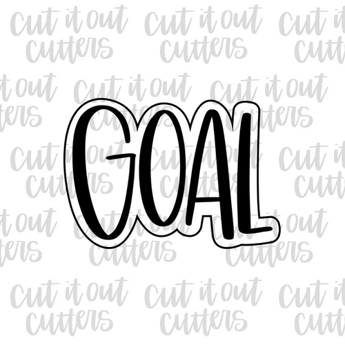 Goal Cookie Cutter