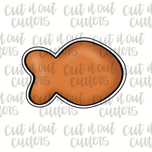 Gold Fish Cookie Cutter