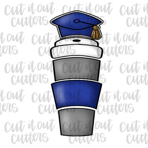 Graduation Toppers for the Build A Brew Cookie Cutter Set