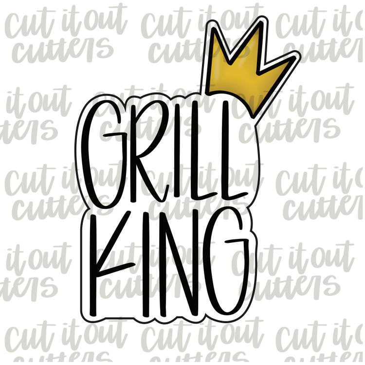 Grill King Cookie Cutter