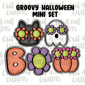 Groovy Halloween Minis Cookie Cutter Set
