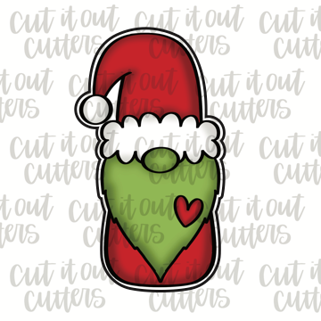 Grumpy Gnome Cookie Cutter
