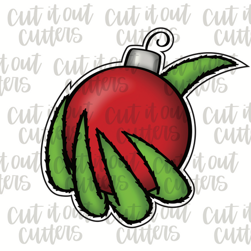 Grumpy Ornament Cookie Cutter