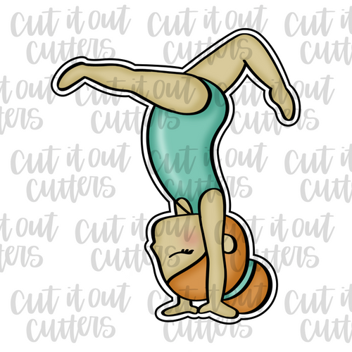 Gymnast 4 Cookie Cutter