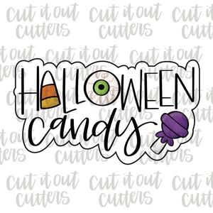 Halloween Candy Cookie Cutter