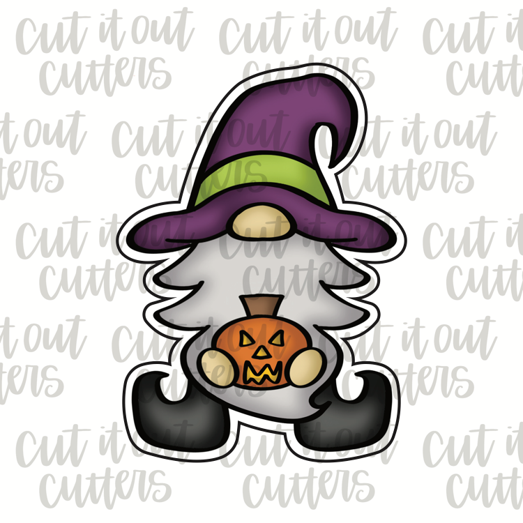 Halloween Gnome Cookie Cutter