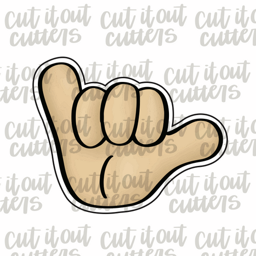 Hang Loose Hand Cookie Cutter