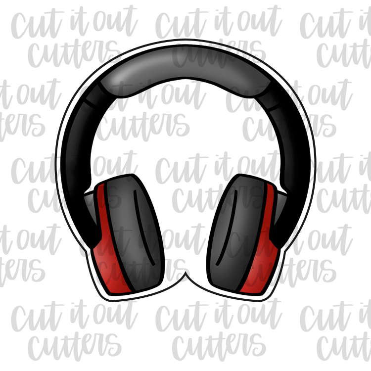 Headphones Cookie Cutter