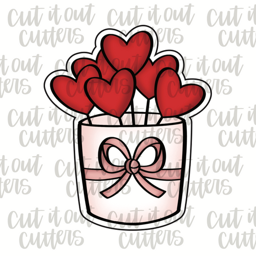 Heart Bouquet Cookie Cutter