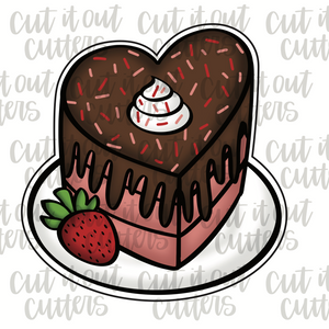 Heart Cake Cookie Cutter