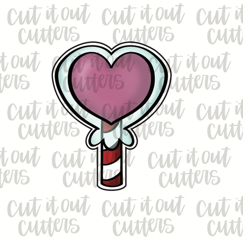 Heart Sucker Cookie Cutter