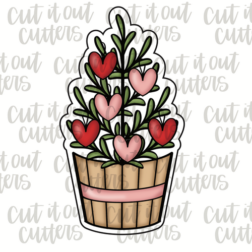 Heart Tree Cookie Cutter