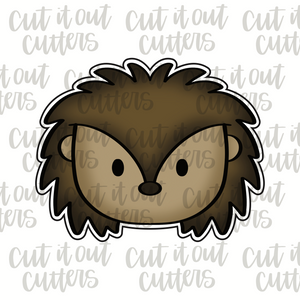 Hedgehog Face Cookie Cutter