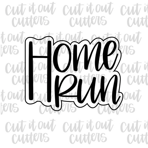 Home Run Cookie Cutter