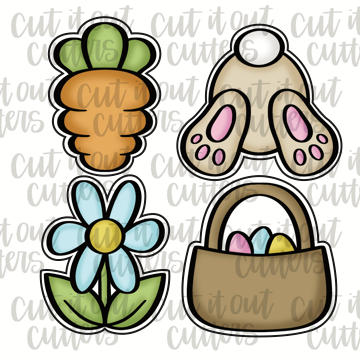 Hoppy Spring Minis Cookie Cutter Set – Cut It Out Cutters