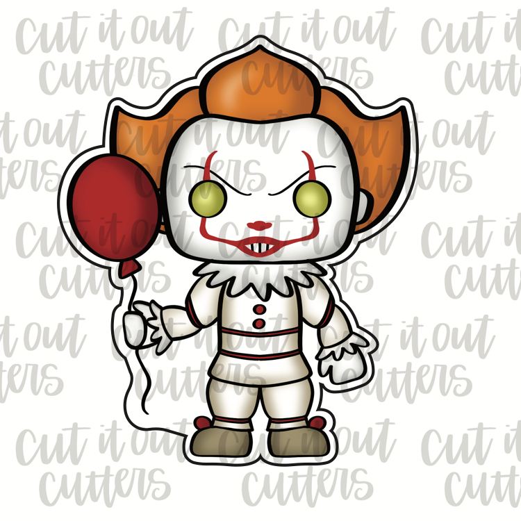 Killer Clown Cookie Cutter - Horror Series