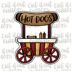 Hotdog Stand Cookie Cutter