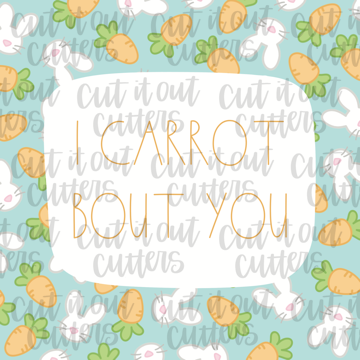 I Carrot Bout You - Blue - 2