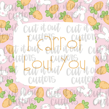 I Carrot Bout You - Pink - 2