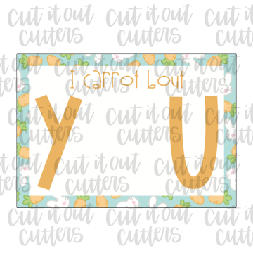 Carrot Bout You - Teal - 3.5