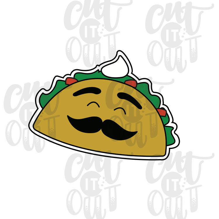 Señor Taco Cookie Cutter