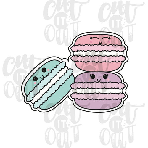 Macaron Stack Cookie Cutter