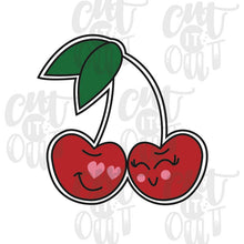 Load image into Gallery viewer, Two Cherries Cookie Cutter