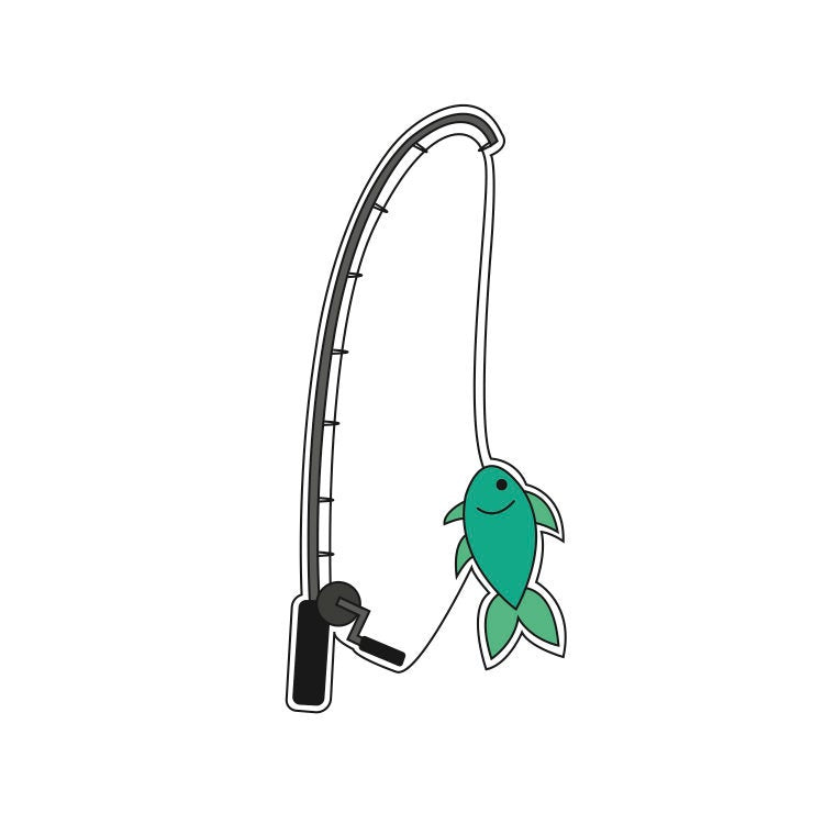 Fishing Pole Cookie Cutter – Cut It Out Cutters