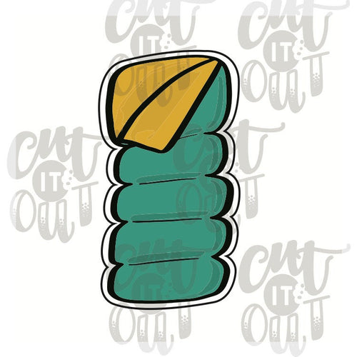 Sleeping Bag Cookie Cutter