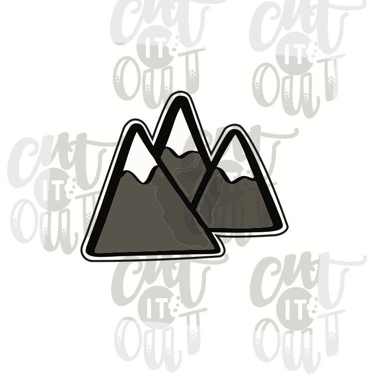 Mountains Cookie Cutter