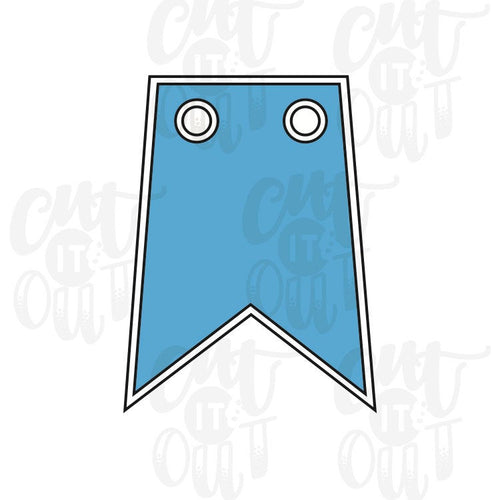 Banner Piece Cookie Cutter