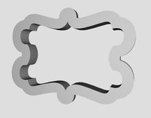 Load image into Gallery viewer, Classy Plaque Cookie Cutter