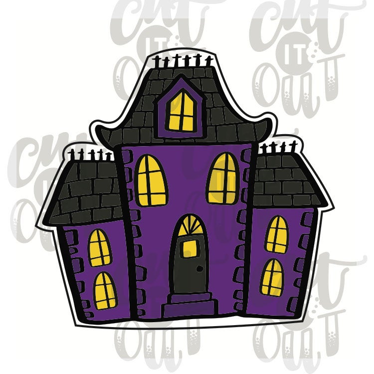 Haunted Mansion Cookie Cutter