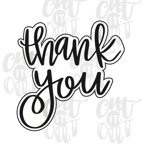 Thank You 2 Cookie Cutter