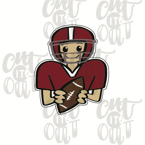 Football Player Cookie Cutter