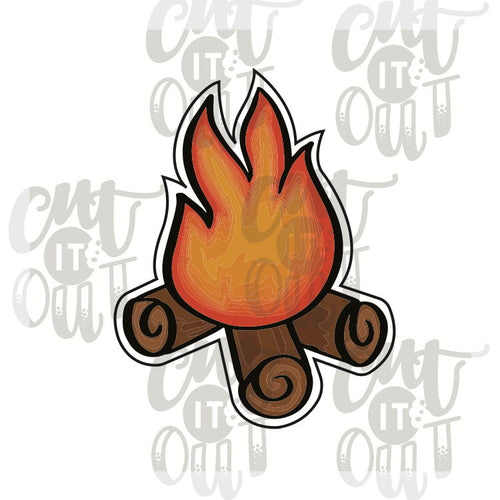 Bonfire Cookie Cutter