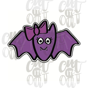 Lady Bat Cookie Cutter
