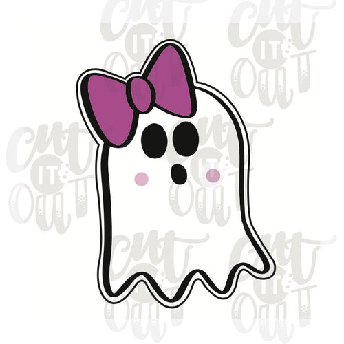 Lady Ghost Cookie Cutter