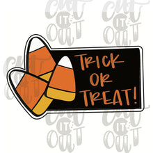 Load image into Gallery viewer, Candy Corn Plaque Cookie Cutter
