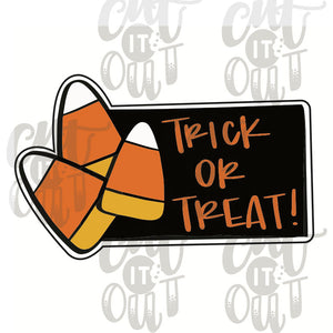Candy Corn Plaque Cookie Cutter