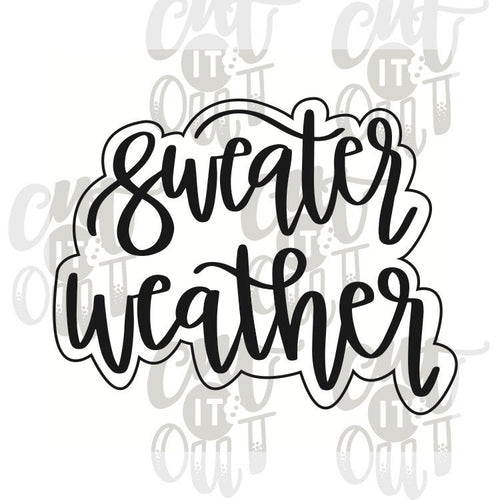 Sweater Weather Cookie Cutter