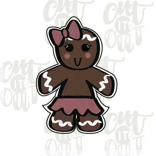 Gingerbread Girl Cookie Cutter