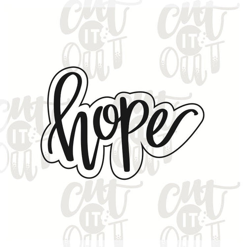 Hope Cookie Cutter