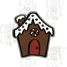 Load image into Gallery viewer, Gingerbread House Cookie Cutter
