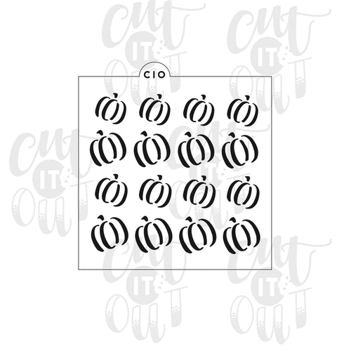 Pumpkin Cookie Stencil